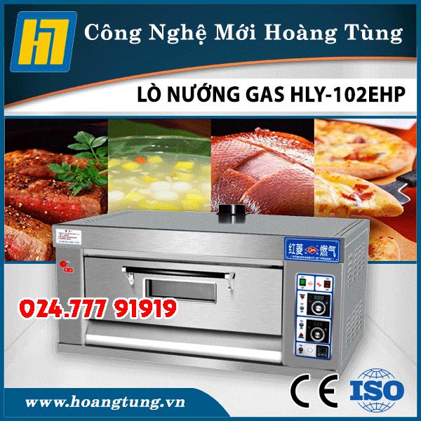 Lò Nướng 1 Tầng 2 Khay HLY-101DB (Gas)